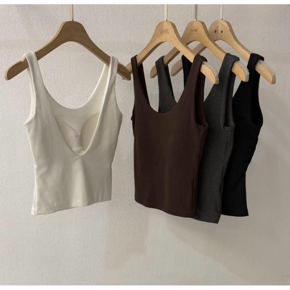 dear.day 韓國🇰🇷 正韓Bra top 650後美背U領｜『賣場還有眾多款式』-細節圖3