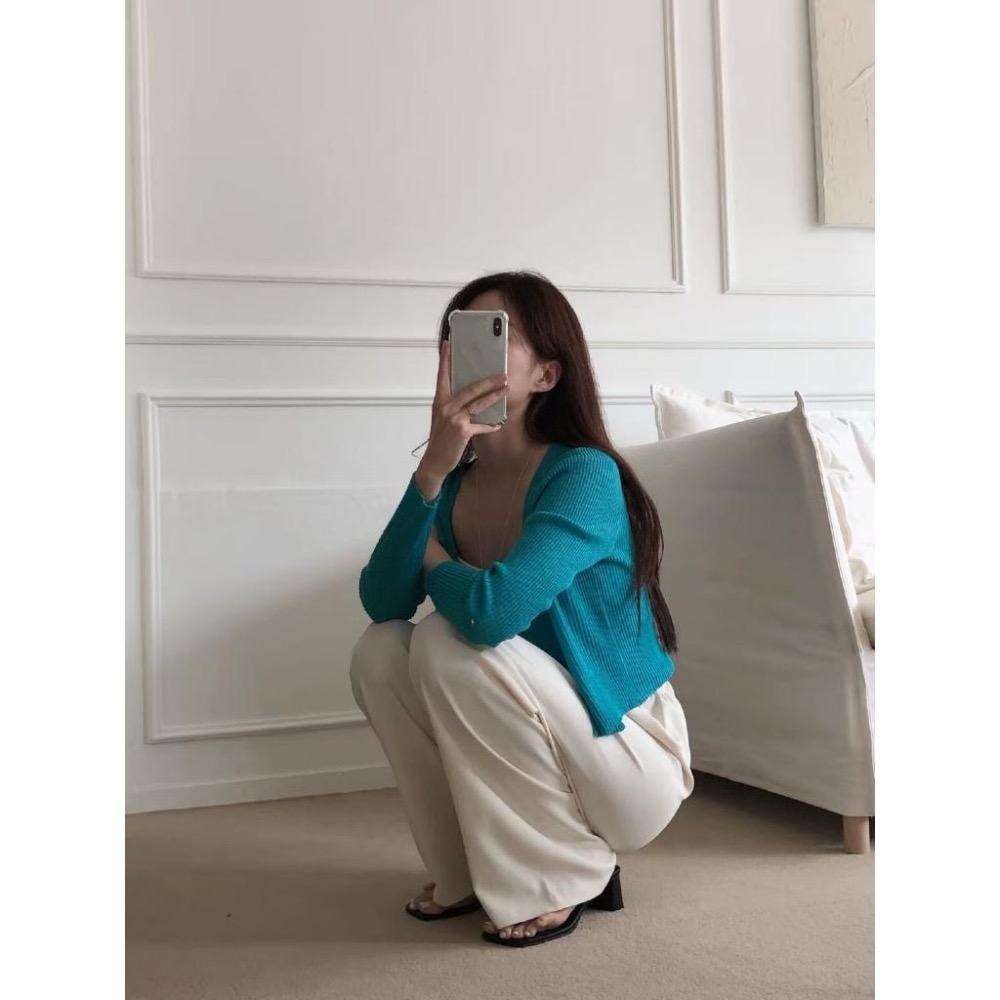 dear.day 韓國 🇰🇷正韓  690透膚罩衫｜小外套-細節圖5