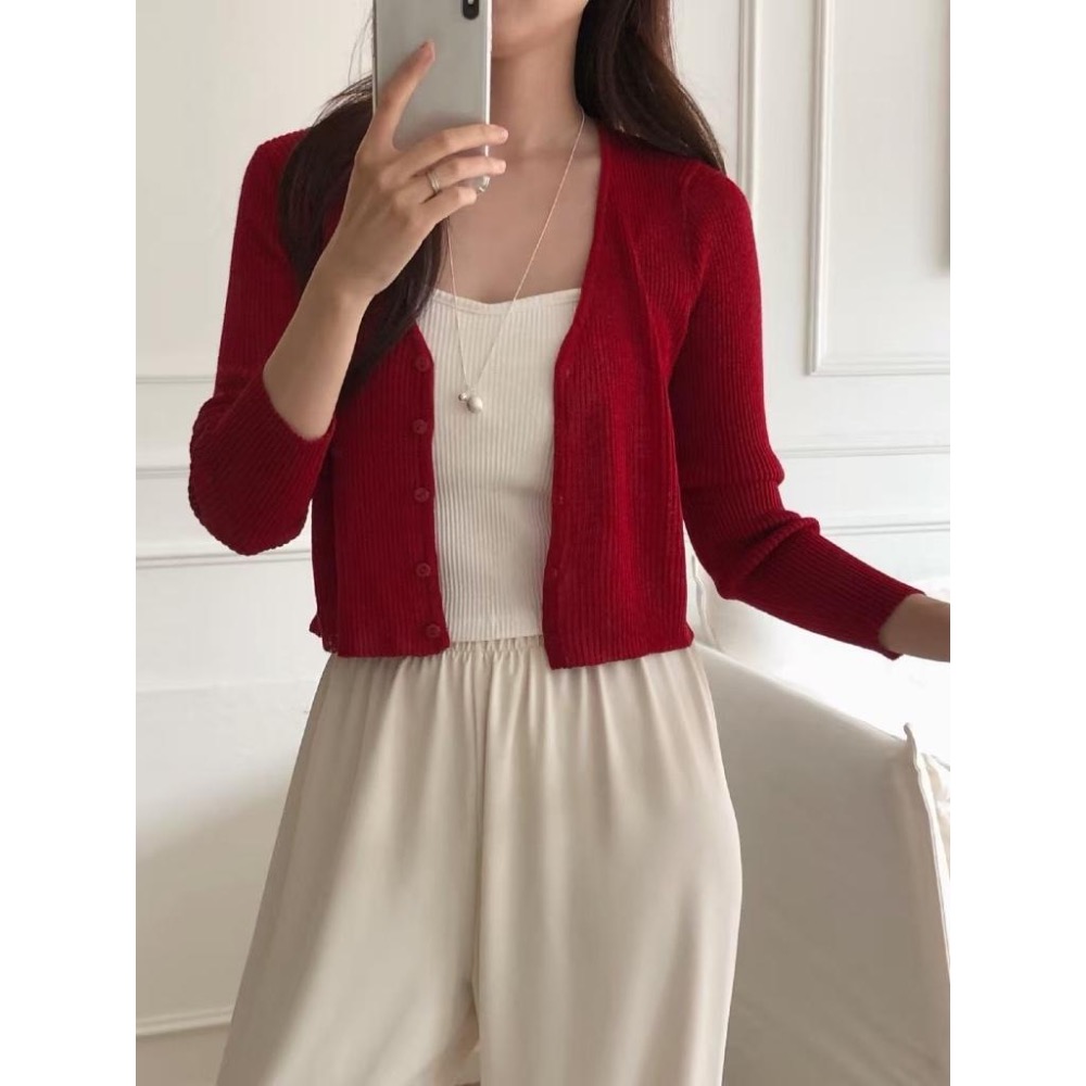 dear.day 韓國 🇰🇷正韓  690透膚罩衫｜小外套-細節圖6