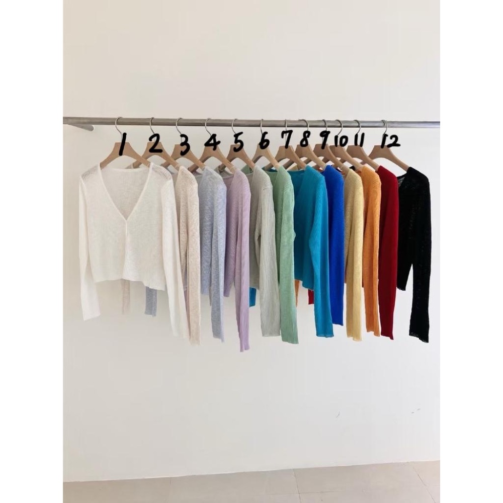 dear.day 韓國 🇰🇷正韓  690透膚罩衫｜小外套-細節圖8