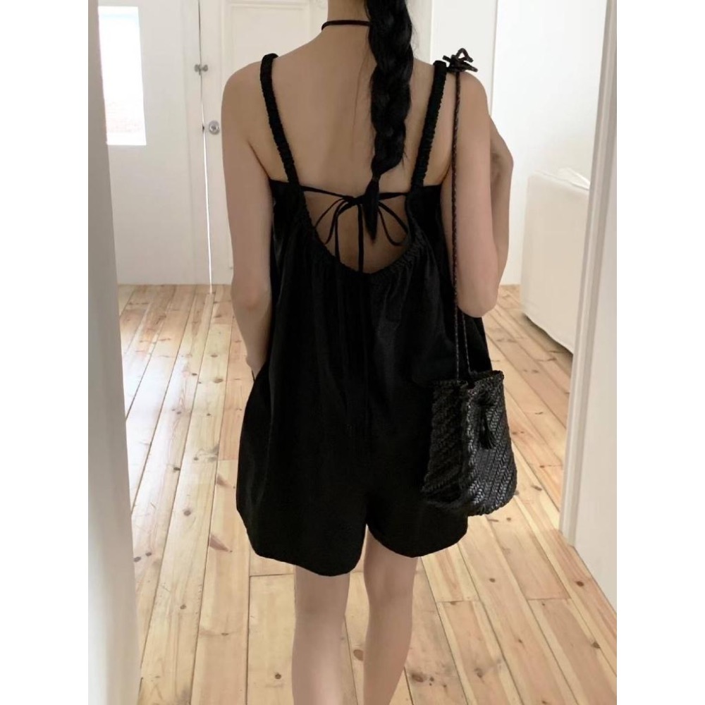 dear.day 韓國🇰🇷連線 正韓  990細肩連身褲裙-細節圖2