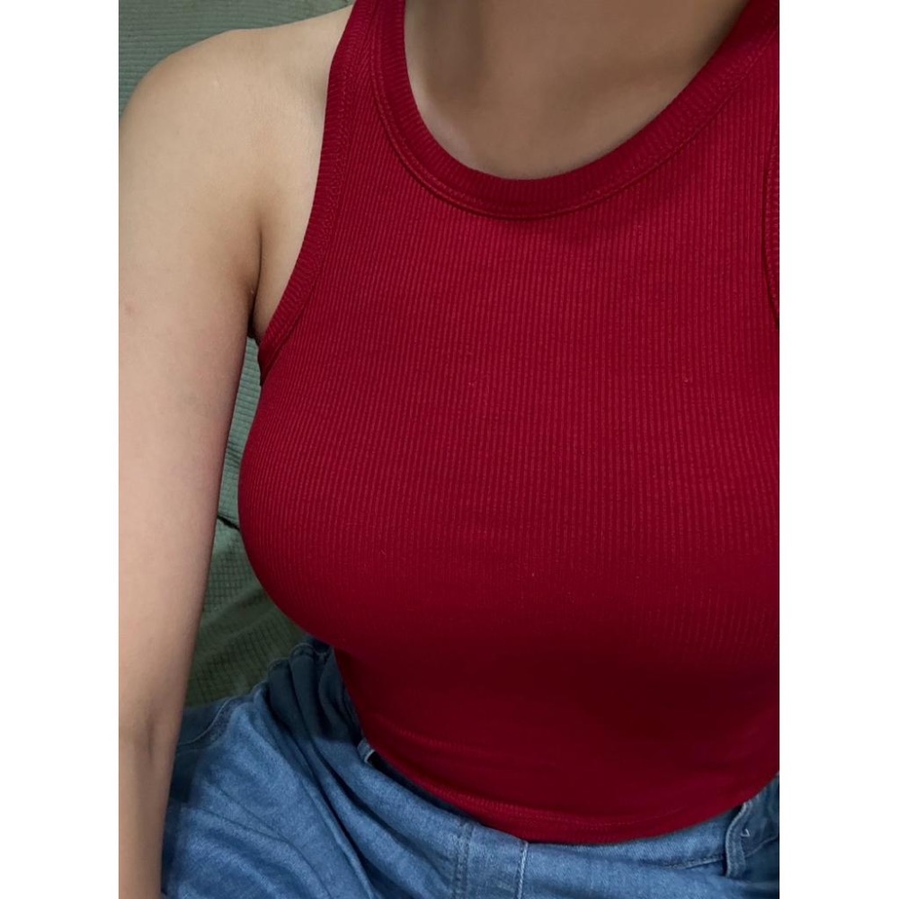 dear.day 韓版 『非韓製』 螺紋bra top 自留包色款-細節圖2