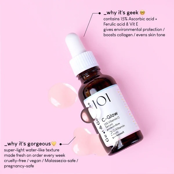 🍊 Geek & Gorgeous C-Glow 15% 喚顏精華 超亮白C精華 美白、亮白、發光 、高濃度-細節圖3