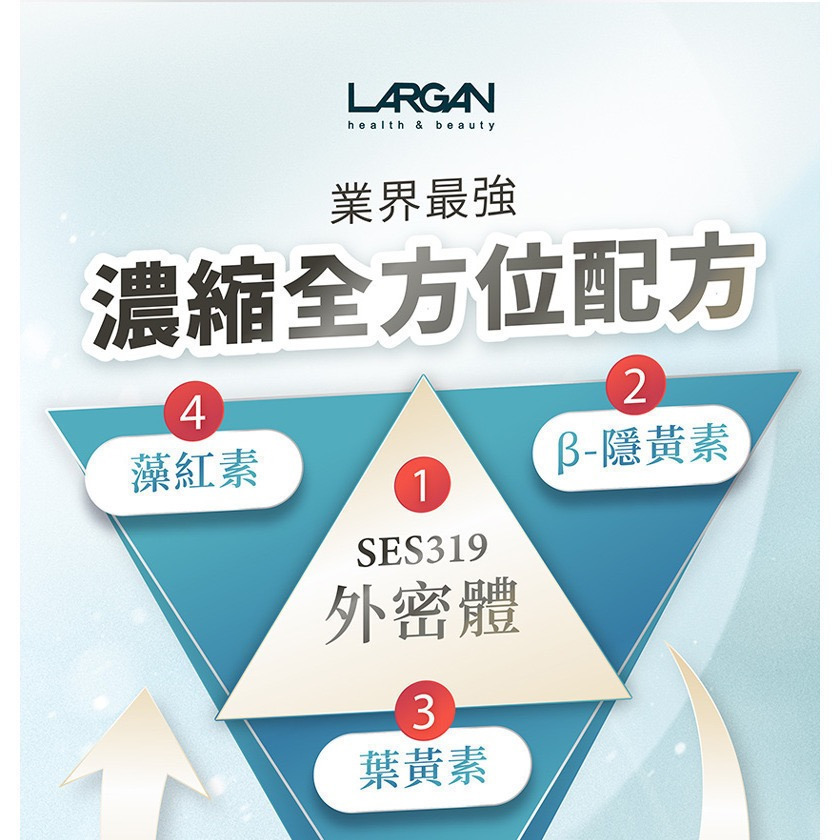 快樂小舖-大立美 晶亮立克(30粒/盒)大立光健康 金盞花萃取物 金盞花葉黃素 SES319 藻紅藻素 山桑子-細節圖3