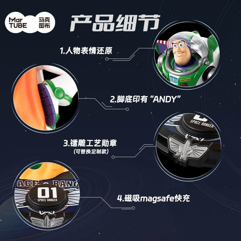 【限時購】正版 迪士尼 超大巴斯光年 小夜燈 一飛沖天 所向無敵 氛圍燈 值得收藏一輩子【馬克圖布】-細節圖4