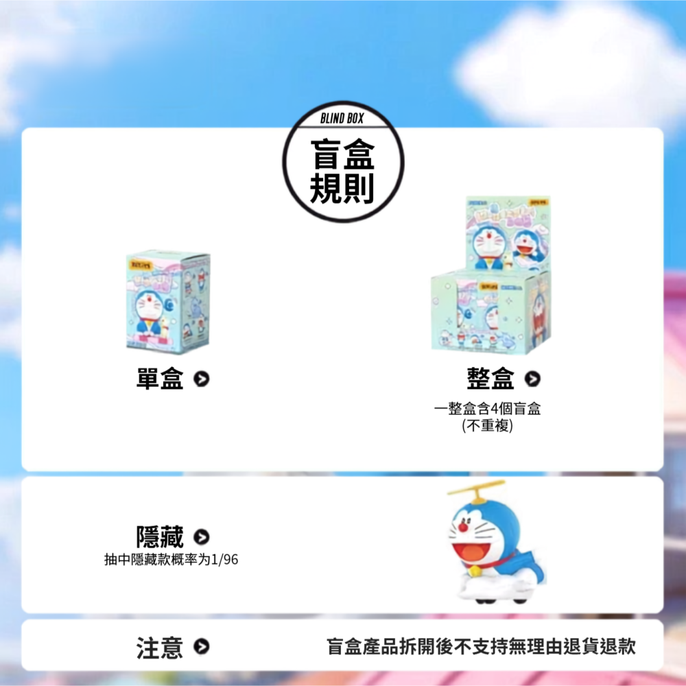 【限時購】正版 哆啦A夢 美好的一天 公仔 擺件 竹蜻蜓 盲盒 送禮 小叮噹【52TOYS】-細節圖5