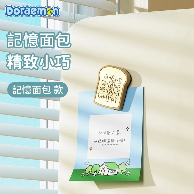 【限時購】正版 哆啦A夢 冰箱貼 任意門 記憶麵包 小叮噹 磁吸貼 磁力貼 便利貼 裝飾 開瓶器 磁鐵【ROCK】-規格圖5