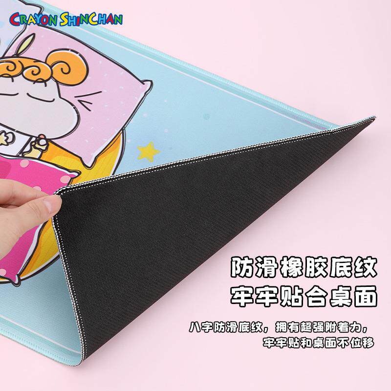 【限時購】正版 蠟筆小新 滑鼠墊 鼠標墊 桌墊 辦公桌墊 防滑墊 新之助 【ROCK】-細節圖5
