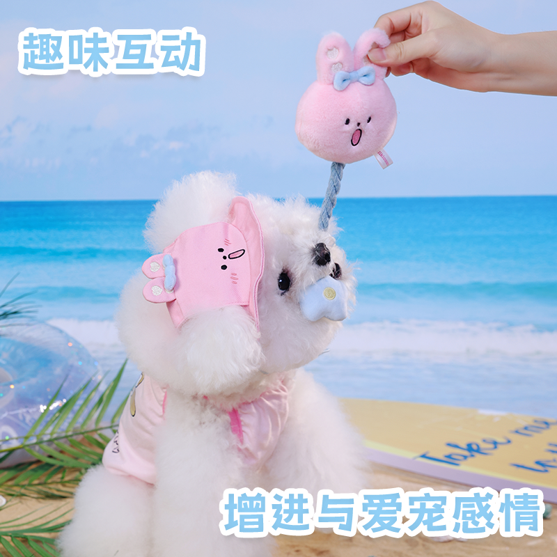 【限時購】正版 寶可夢 寵物玩具 狗咬棒 逗貓棒 寵物咬繩 寵物互動 小菜狗 送禮 【覓嗷】-細節圖4