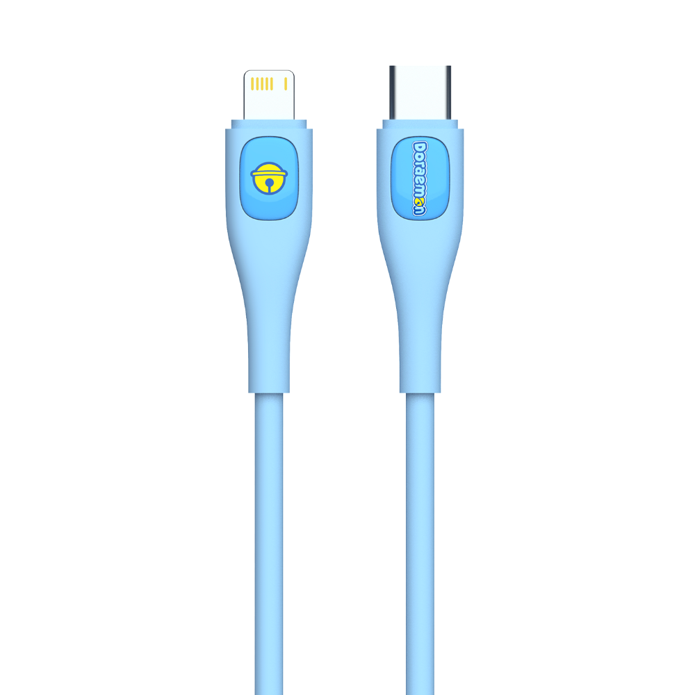 【限時購】現貨 哆啦A夢 雙頭快充線 小叮噹 充電線 數據線 蘋果 type-c USB 快充 【ROCK】-規格圖5