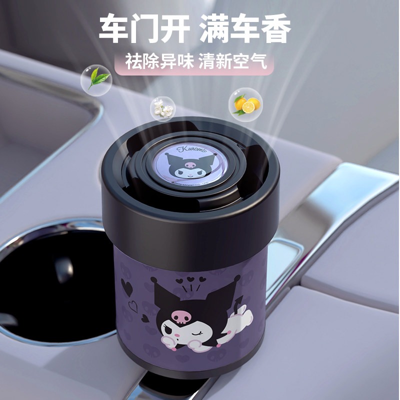 【限時購】正版 三麗鷗 車用香氛 香水 送禮 庫洛米 KT貓 【香佰川】-細節圖3