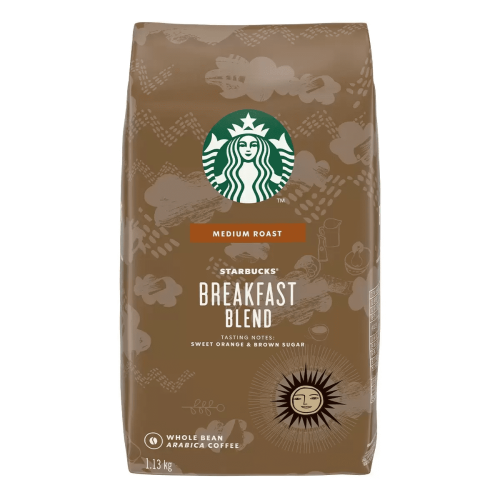 Starbucks Breakfast Blend 早餐綜合咖啡豆 1.13公斤 #614575【客食叩好市多代購】