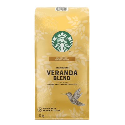 Starbucks Veranda Blend 黃金烘焙綜合咖啡豆 1.13公斤 #648080【客食叩好市多代購】