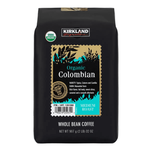 Kirkland Signature 科克蘭有機哥倫比亞咖啡豆 907公克 #1261060【客食叩好市多代購】