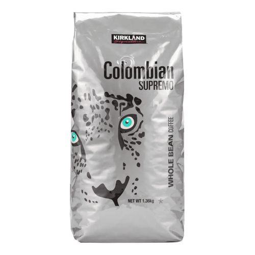 Kirkland Signature 科克蘭 哥倫比亞咖啡豆 1.36公斤 #1030484【客食叩好市多代購】