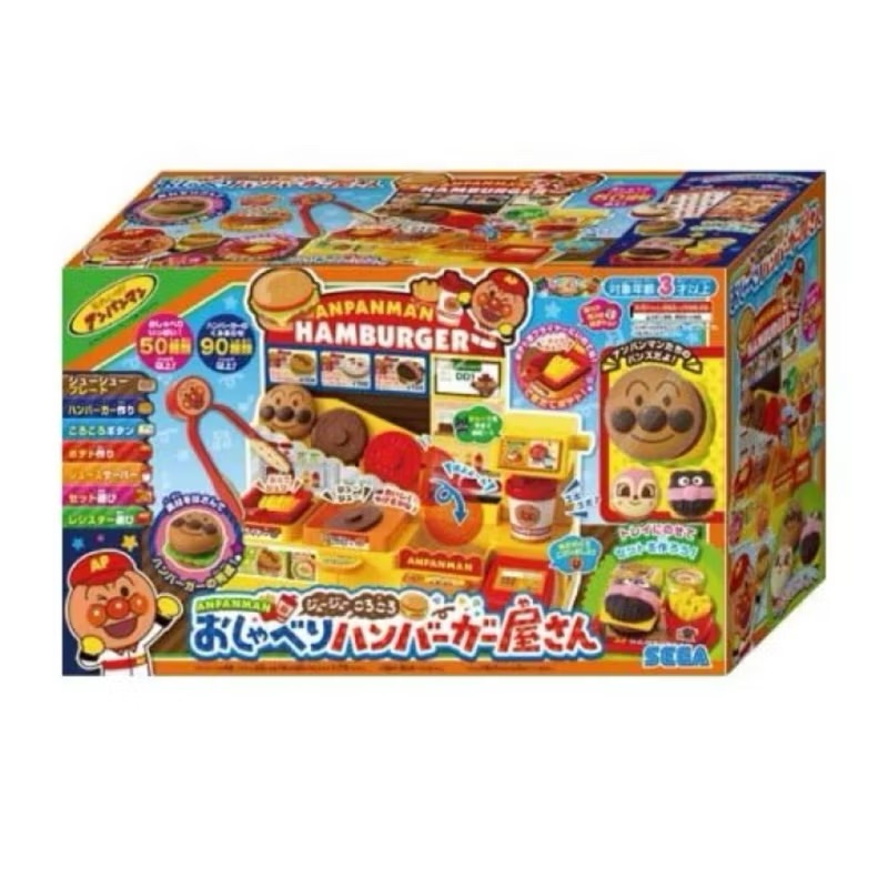 日本正品代購 叮咚♪充滿玩法 麵包超人趣味小屋 玩具屋 烤麵包組合 家家酒玩具-細節圖7