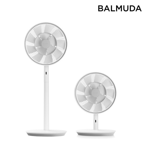 BALMUDA】The GreenFan 12吋DC直流電風扇白x灰(EGF-1800-WG) - 簡單生活館