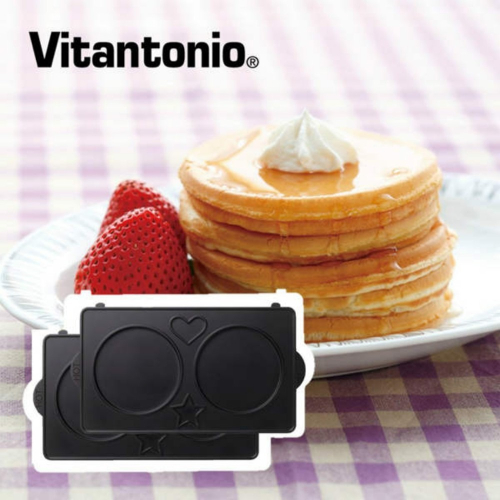 【Vitantonio】小V鬆餅機 專用銅鑼燒烤盤 (PVWH-10-PK)