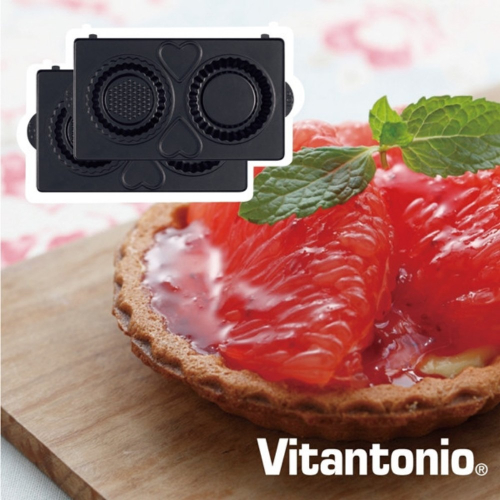 【Vitantonio】小V鬆餅機 專用塔皮烤盤 (PVWH-10-TR)