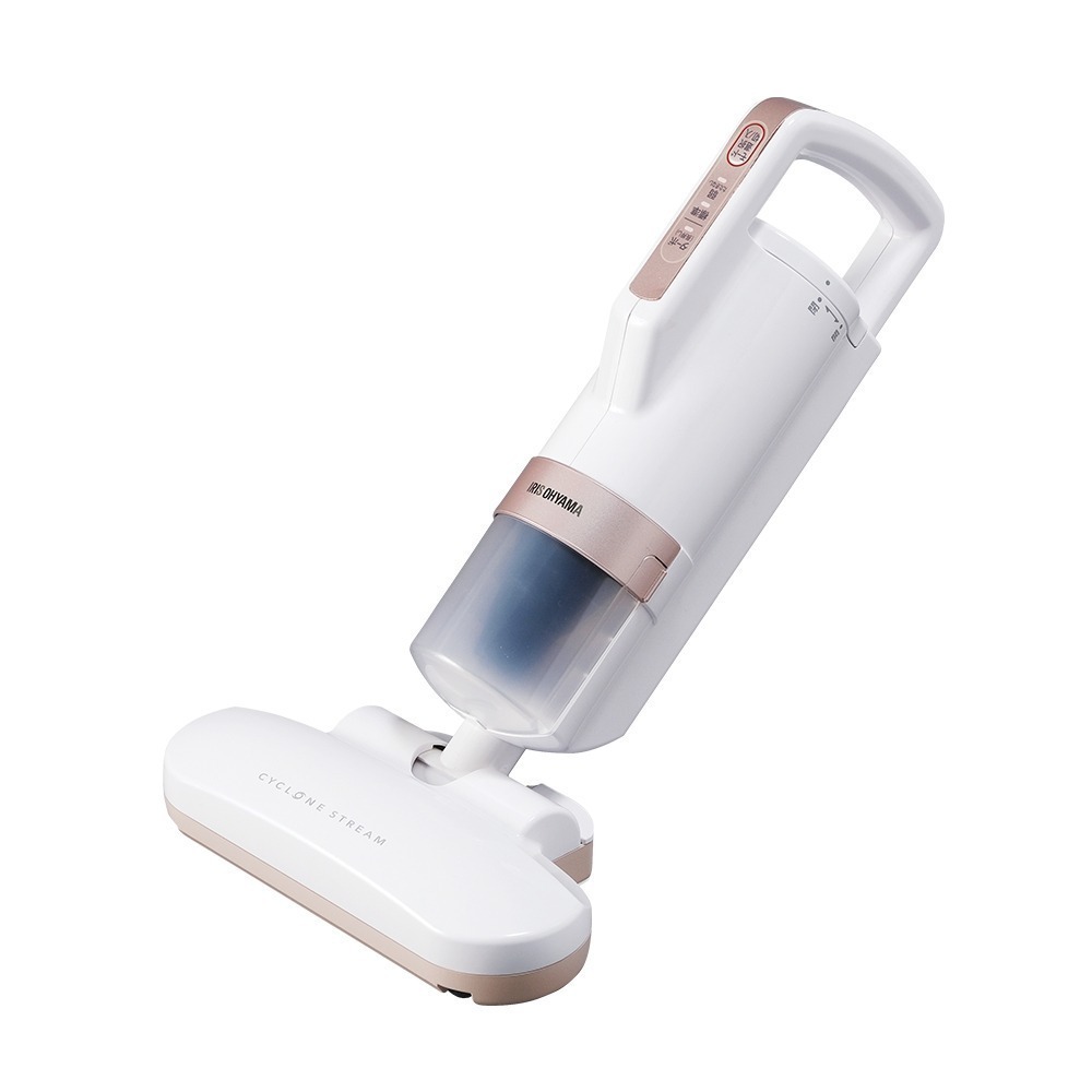 【日本 IRIS OHYAMA】大拍 IC-FAC4 5.0升級版 雙氣旋超輕量除蟎吸塵器-粉