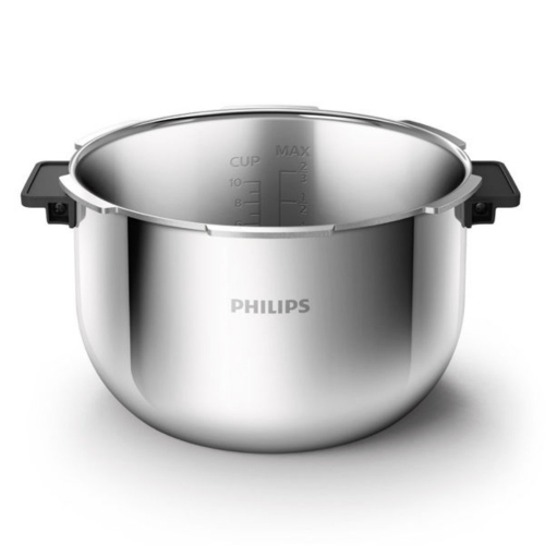【Philips 飛利浦】專用304不鏽鋼內鍋5L(HD2779) - 適用: HD2195
