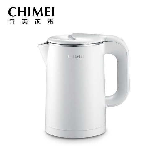 【CHIMEI 奇美】1L不鏽鋼防燙快煮壺-雲朵白 KT-10SUP0-W