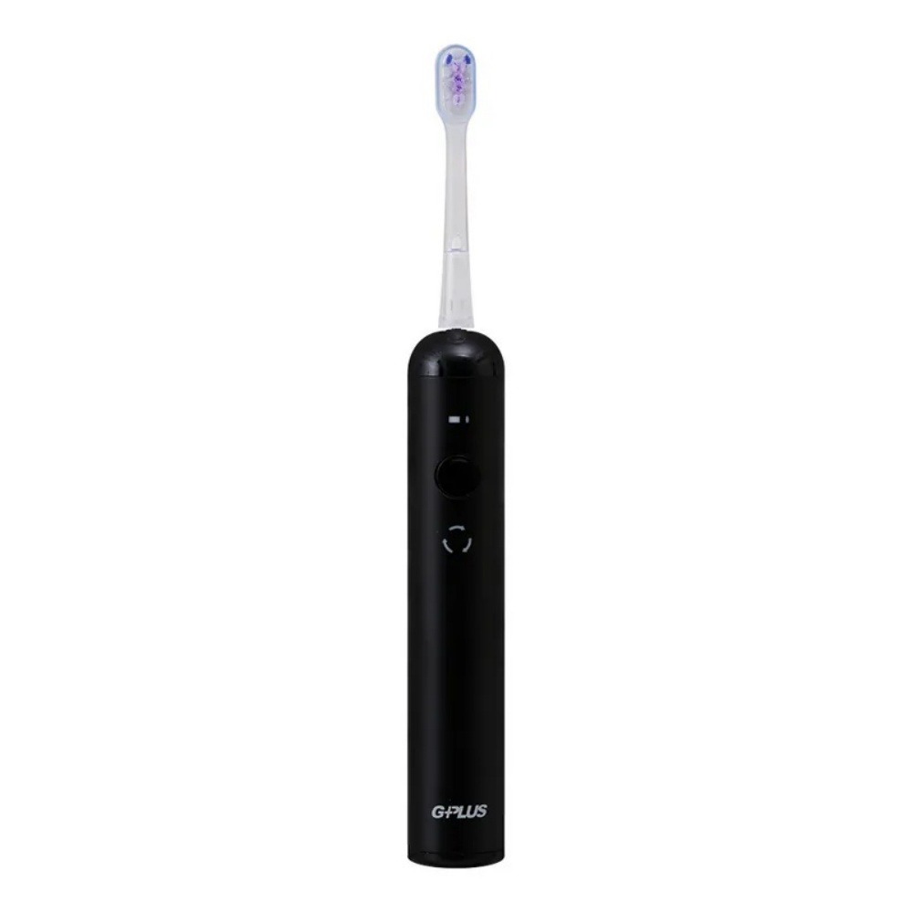加贈6支刷頭【G-PLUS 拓勤】GP V波 音波電動牙刷 (ET-A006S) 黑色/白色-細節圖3
