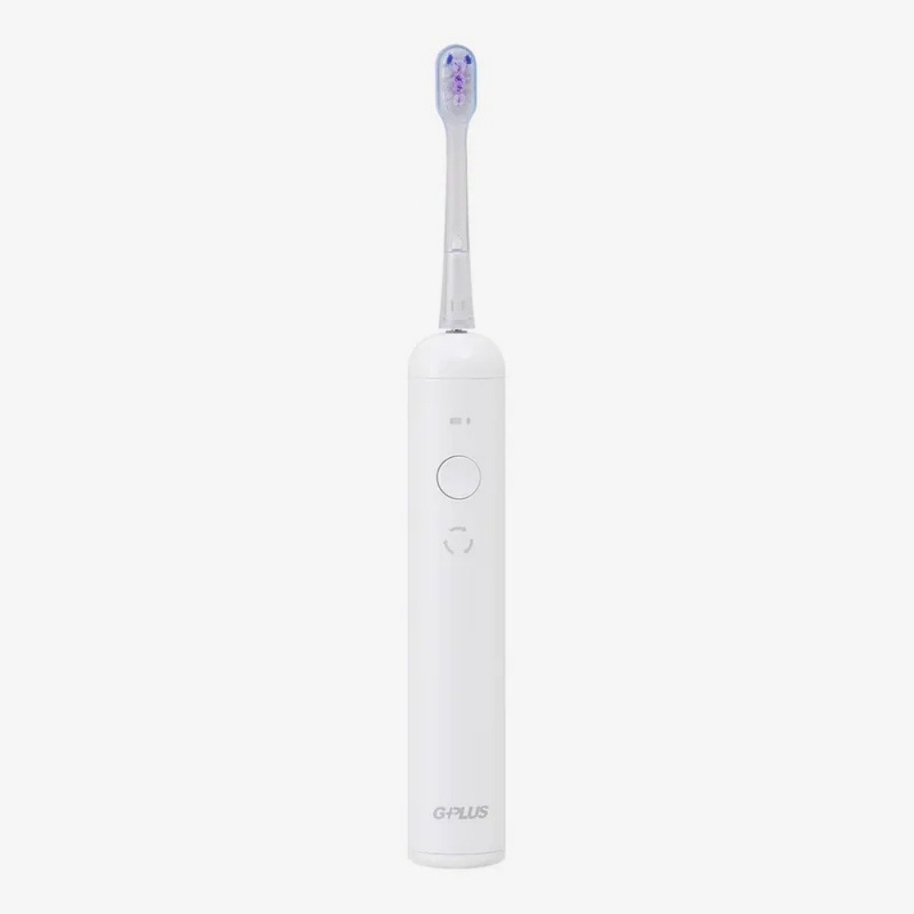 加贈6支刷頭【G-PLUS 拓勤】GP V波 音波電動牙刷 (ET-A006S) 黑色/白色-細節圖4