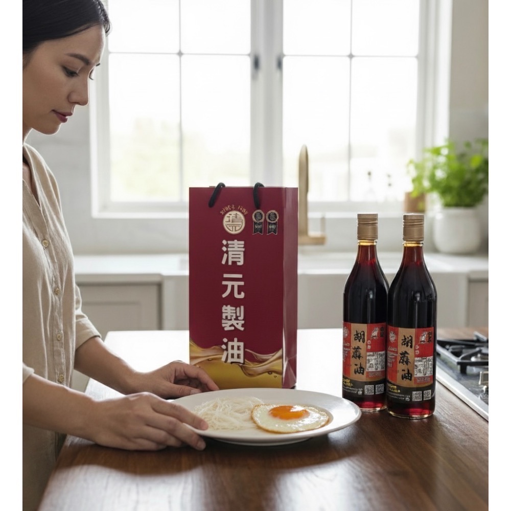 【清元製油廠】胡蔴油 #嘉義優鮮__100%台灣黑芝麻-細節圖4