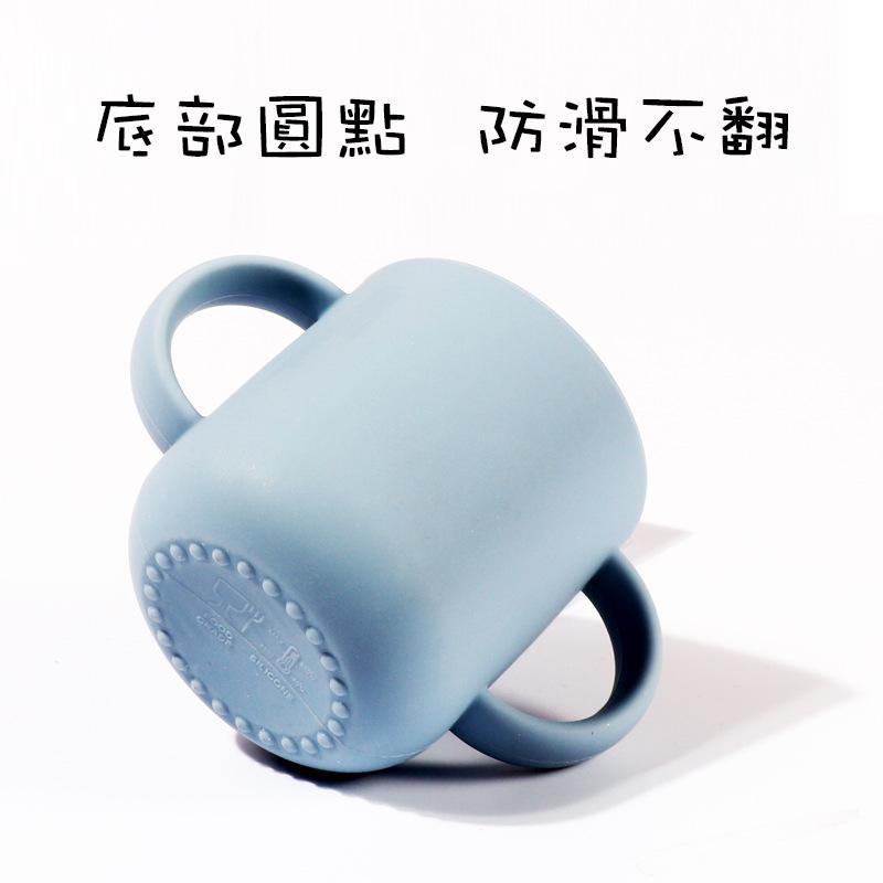 ✨SuSu✨現貨 兒童學習杯 吸管杯 零食罐 嬰兒水杯 雙耳牛奶杯 耐熱杯 學飲杯 直飲水杯防摔杯 密封防漏 防滑杯底-細節圖5