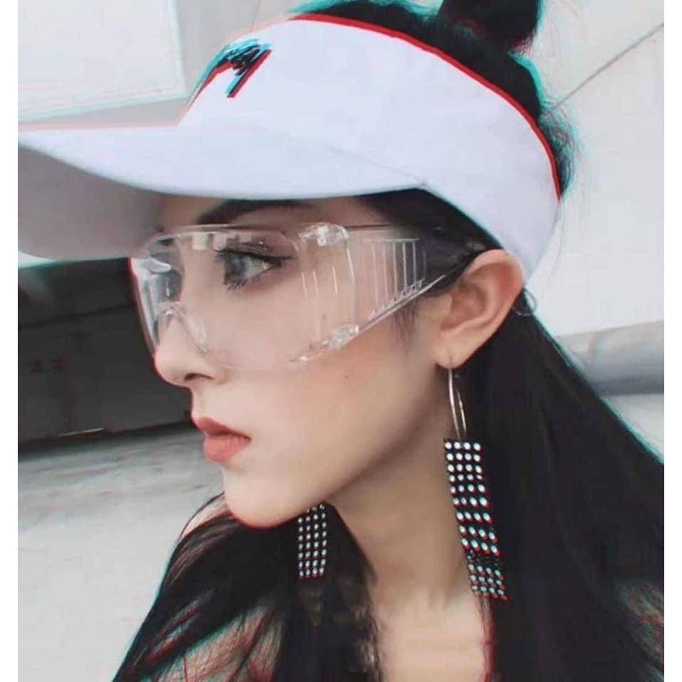 ✨SuSu✨現貨 快速出貨 防飛沫護目鏡 防疫面罩 防護眼罩 護目 防疫眼鏡 防護鏡 透明護目鏡 防塵護目鏡 防疫護目鏡-細節圖3