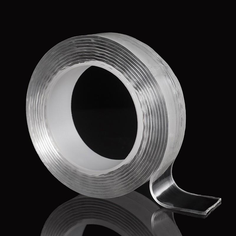 ✨SuSu✨無痕奈米雙面膠 無痕膠帶 玻璃貼 防水防污 高黏性強力膠帶 奈米膠帶 台灣現貨 快速出貨-細節圖5