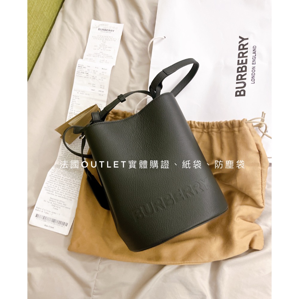 Burberry 黑色水桶包🇫🇷法國購入全新品- 凱莉歐洲代購選物