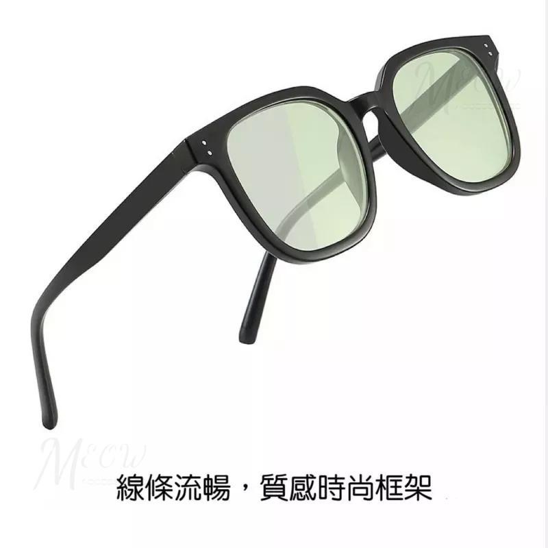 【台灣現貨】小紅書同款腮紅眼鏡 墨鏡 腮紅眼鏡 腮紅鏡片 閨蜜眼鏡 太陽眼鏡 素顏眼鏡 黑框眼鏡 造型眼鏡 粗框眼鏡-細節圖4