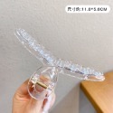 【台灣現貨】韓風氣質髮夾 珍珠髮夾 毛絨髮夾 大髮夾 鯊魚夾 法式髮夾 金屬夾 抓夾 美髮夾 造型髮夾-規格圖9