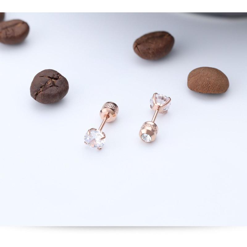 【台灣現貨】多尺寸鈦鋼轉珠耳環 男女通用 不掉色耳針 不過敏耳環 養耳耳針 鎖珠耳環 醫療鋼耳針 不鏽鋼耳環-細節圖8