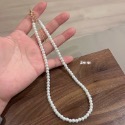【台灣現貨】ins風氣質珍珠項鍊 珍珠鎖骨鏈 珍珠鏈 女生項鍊 網紅項鍊 小紅書爆款項鍊 多巴胺穿搭 鎖骨鏈-規格圖6