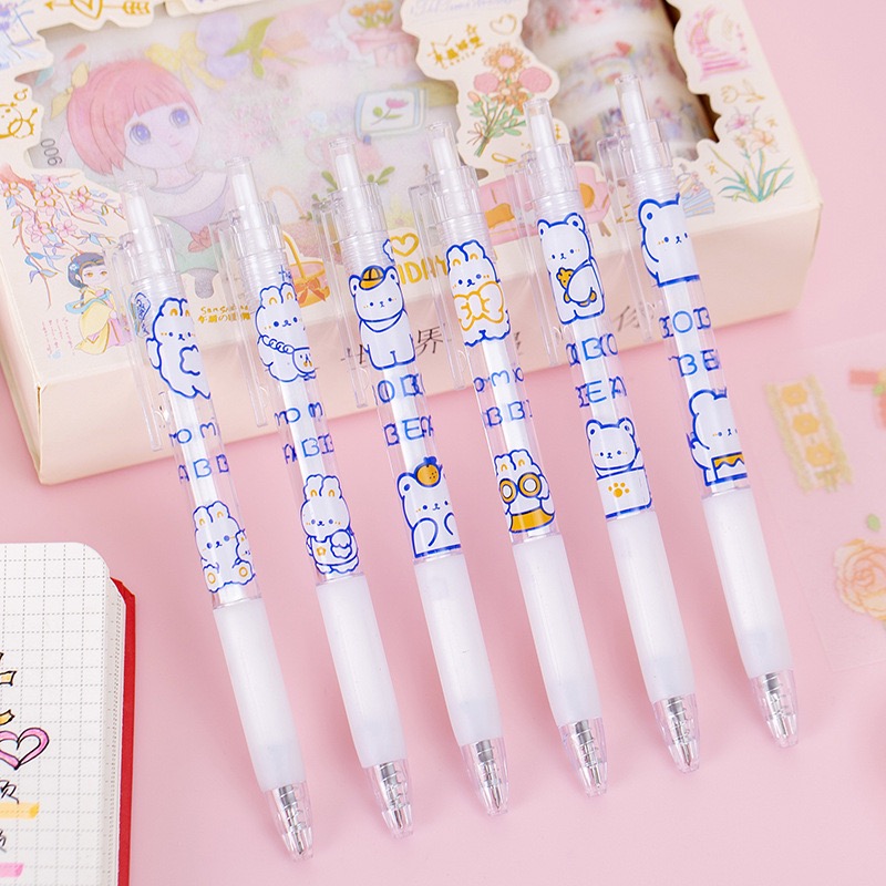 【台灣現貨】可愛筆形美工刀 ins風按壓式筆刀 按壓美工刀 手帳美工刀 刻刀 迷你美工刀 美術刀 開箱刀 便攜式美工刀-細節圖7