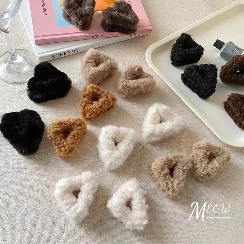 Meow acc【台灣現貨】毛絨貓耳朵髮夾 貓耳髮夾 毛絨髮夾 貓咪耳朵髮夾 狗耳朵髮夾 毛絨狗耳髮夾 髮飾 瀏海夾-細節圖2