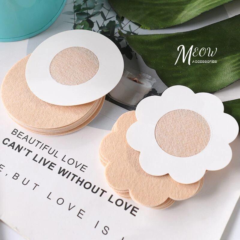 Meow acc【台灣現貨】透氣隱形胸貼 一次性胸貼 膚色胸貼 透氣乳貼 超薄胸貼 女胸貼 肉色胸貼 拋棄式胸貼-細節圖6