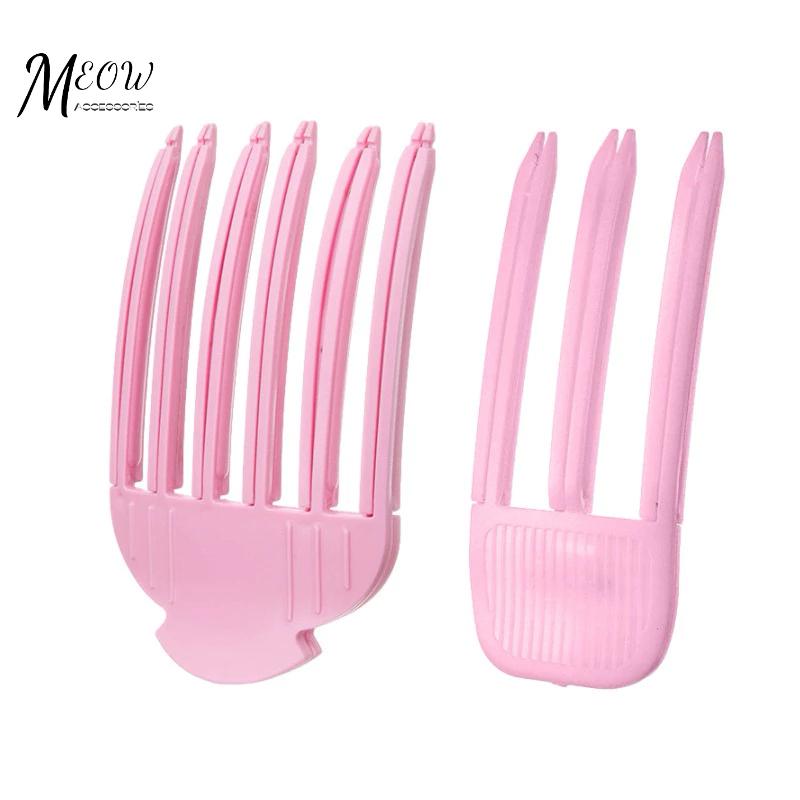 Meow acc【台灣現貨】髮根蓬鬆夾 男女可用 高顱頂髮夾 風塑梳 立體蓬鬆夾 懶人蓬鬆器 六爪夾 三爪夾 蓬鬆神器-細節圖7
