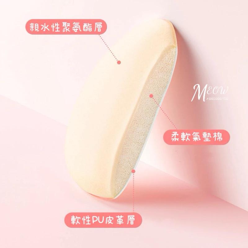 Meow acc【台灣現貨】手指小粉撲 拇指粉撲 乾濕兩用 迷你粉撲 水滴粉撲 指尖粉撲 氣墊粉撲 化妝海綿 化妝工具-細節圖2