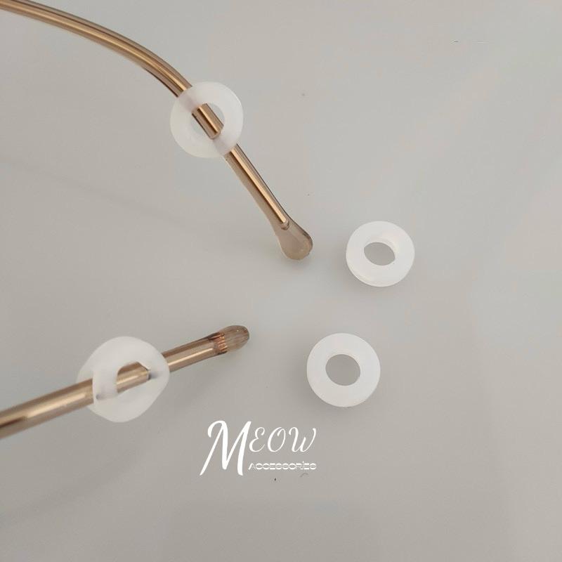 Meow acc【台灣現貨】眼鏡防滑套 眼鏡腳套 眼鏡防滑圈 眼鏡止滑 眼鏡固定圈 硅膠耳托 鏡腳防掉 鏡腳套 防滑神器-細節圖7