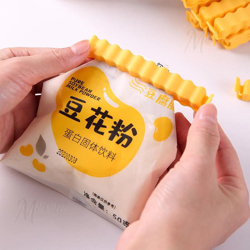 【台灣現貨】薯條造型磁吸封口夾🍟 薯條密封夾 零食封口夾 食物密封夾 密封棒 仿真薯條封口夾 零食保鮮夾 冰箱貼 薯條夾-細節圖3