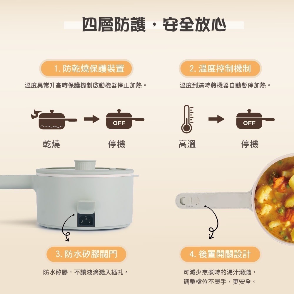 HERAN 禾聯《甩甩美食鍋》-細節圖3