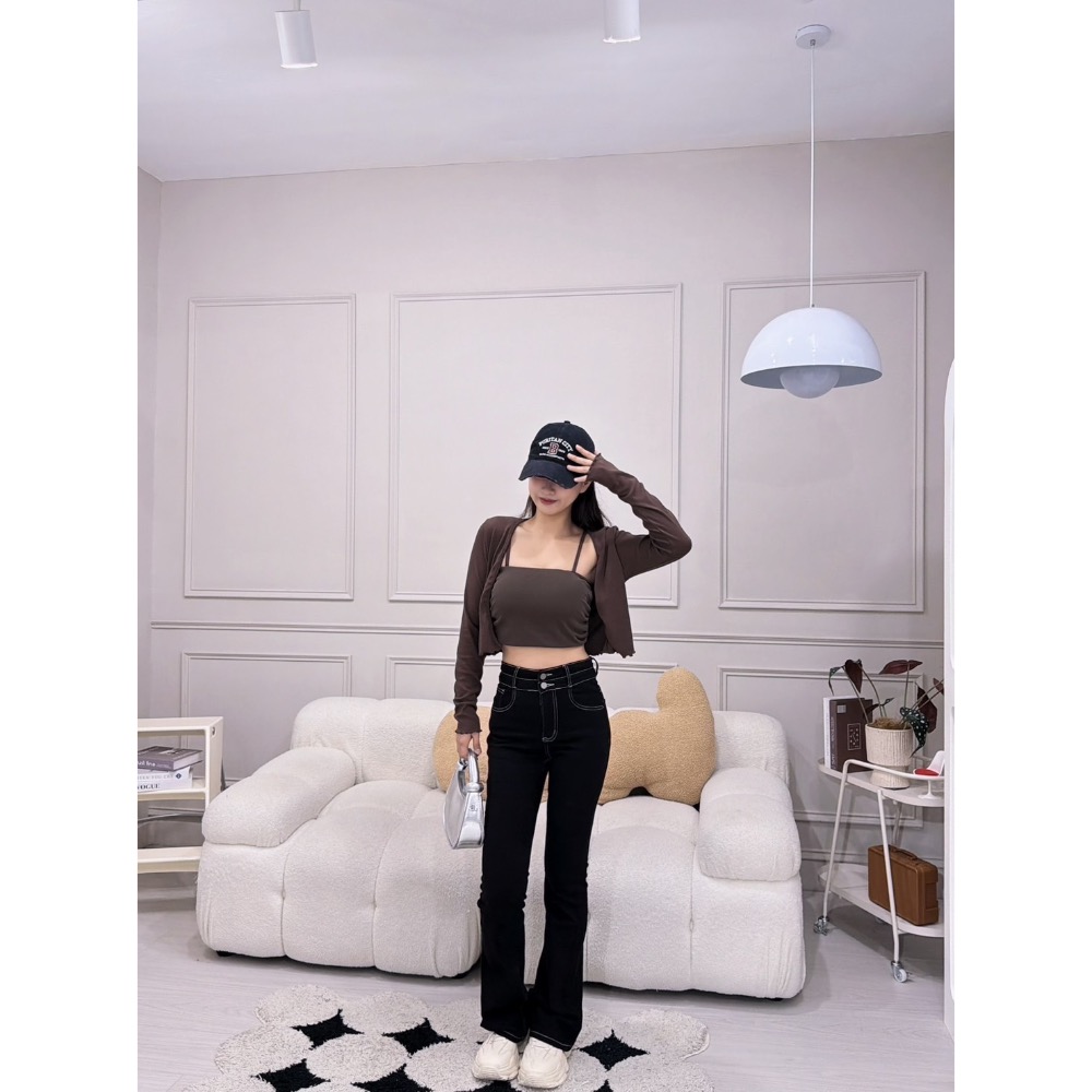 [711234] 仙女下凡｜純慾網紗造型背心+罩衫set-細節圖3