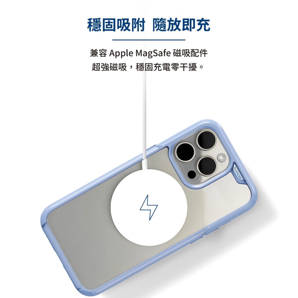imos 磁吸手機殼 15pro magsafe保護殼 iphone15 15promax 手機殼 15pro防摔殼-細節圖9