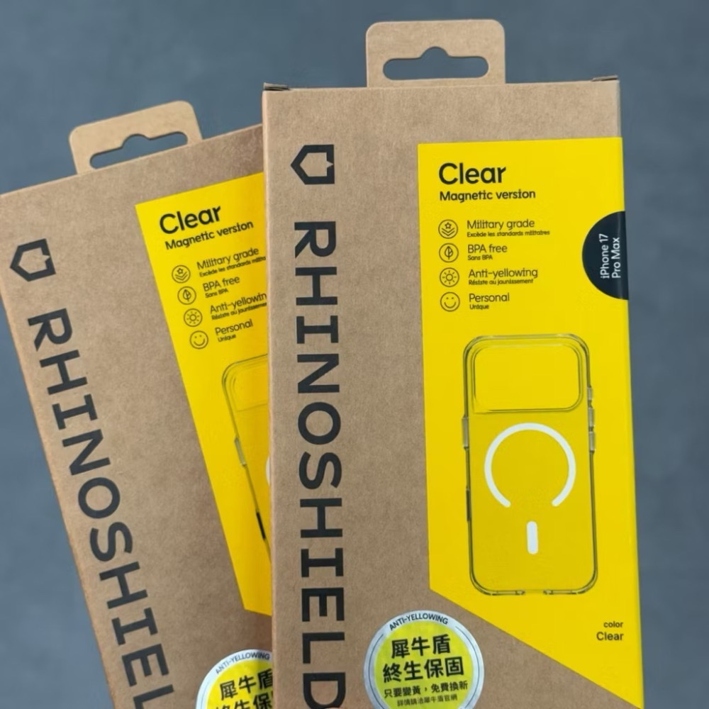 ￼犀牛盾 Clear 透明手機殼 iPhone 17 犀牛盾手機殼 相機按鍵版 犀牛盾 17 Pro 犀牛盾 clear-細節圖2