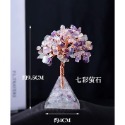 水晶發財樹（金字塔底座）三色-規格圖5