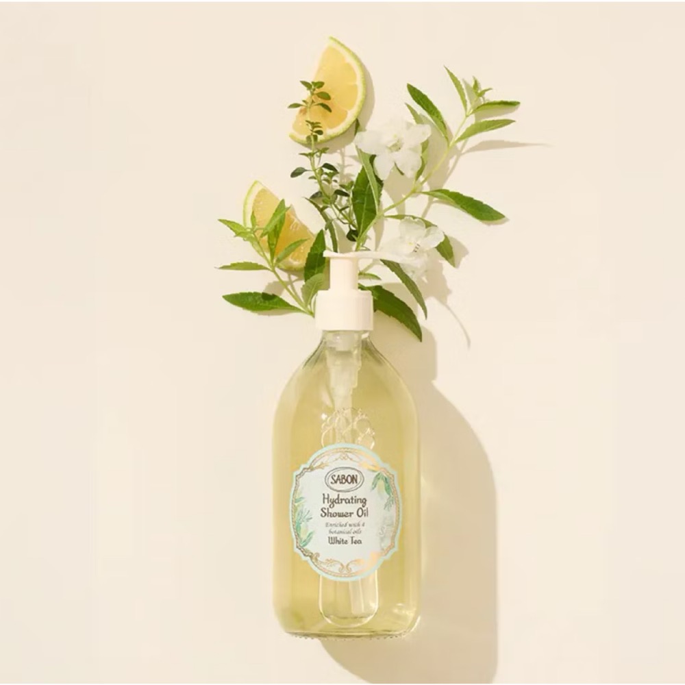SABON (新版)白茶輕潤沐浴油100ml-細節圖2